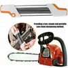 AIMALL 2-in-1 Chainsaw Teeth Quick Sharpener File for STIHL .325"