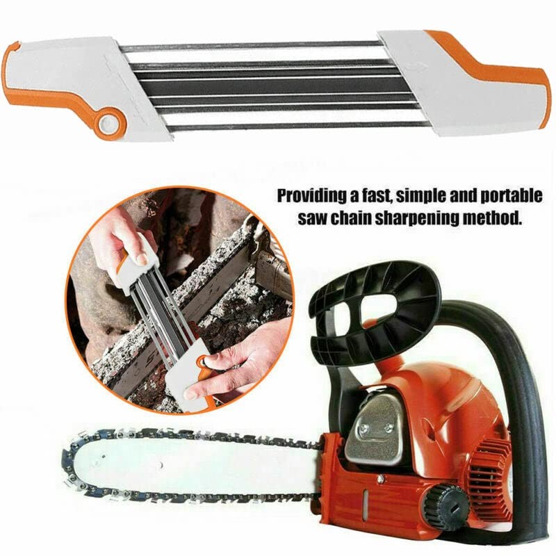 AIMALL 2-in-1 Chainsaw Teeth Quick Sharpener File for STIHL .325"