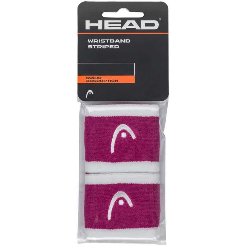 Head Muñequera Wristband Striped 2,5