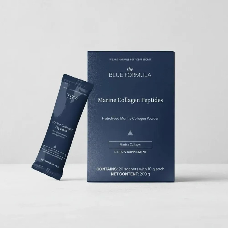 Colágeno Hidrolizado Marino Sin Sabor Blue Formula De 200 G