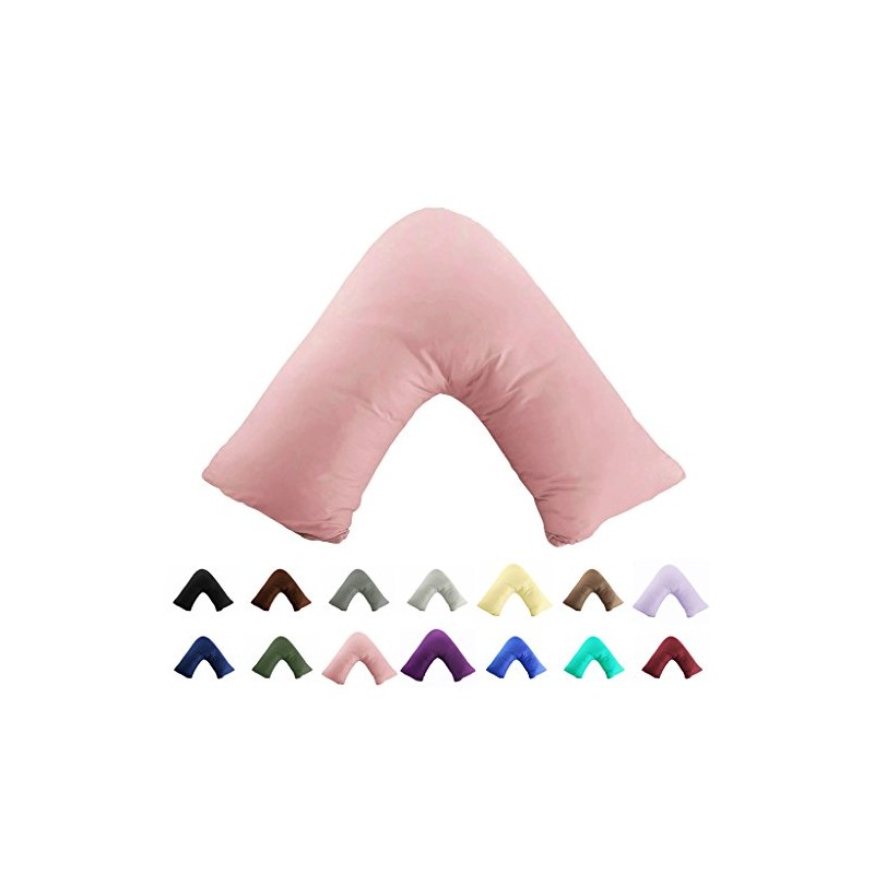 Gyulin 100% Cotton Pillowcase - 300 Thread Count - Solid