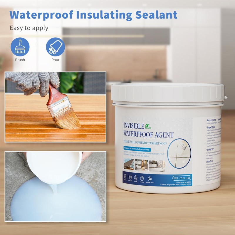 Xmntdo Invisible Waterproof Agent Transparent Repairing Leak Waterproof Adhesive for