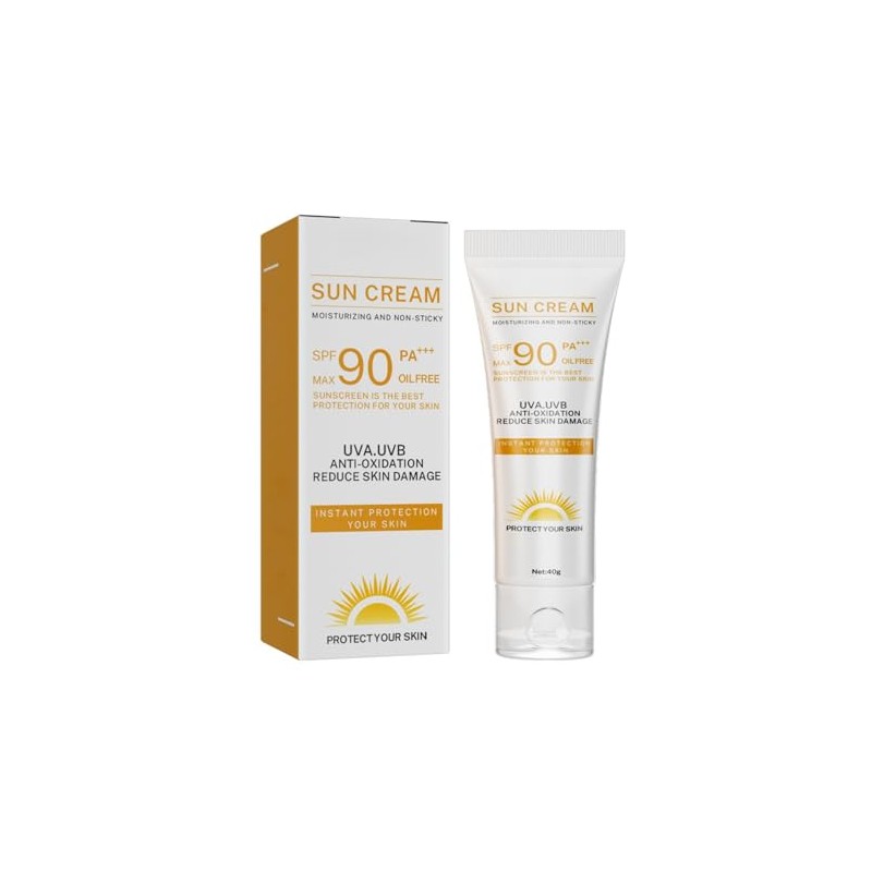 Face Sunscreen SPF 90 PA +++, Reduce Sun Damage, Oil