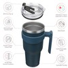 BJPKPK Tumbler With Handle And Straw 40 oz Stainless Steel