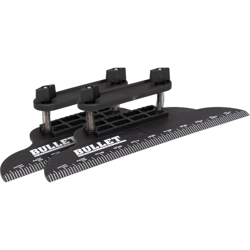 MARSHALLTOWN Stair Tread Jig, Built-in Ruler, Template and Measuring Tool,