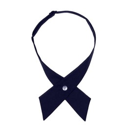 NECOTIA Korean Style JK Uniform Ribbon, Colorful Cross Tie/Women's Ladies, Uniform Accessories, Adjuster, Corsage, Accessories, Butterfly Tie, navy