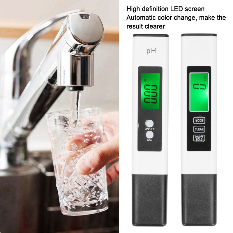 PH TDS Meter Combo 0.01pH High Accuracy Pen ±2% Readout