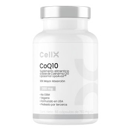 Cellx Coq10 200mg Liposomal Alta Absorcin 60 Cpsulas                                                                                                  