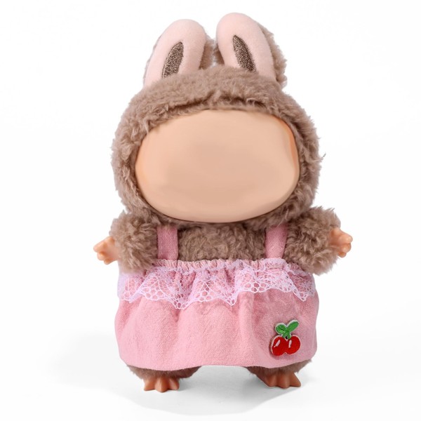 Lyreh Cherry & Lace Doll Clothes, Knit Pink Collectable Plush