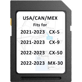 2024 Navigation SD Card Compatible with Year 2021 2022 2023 Model cx5/9,2022 2023 Year Model mx30/cx50