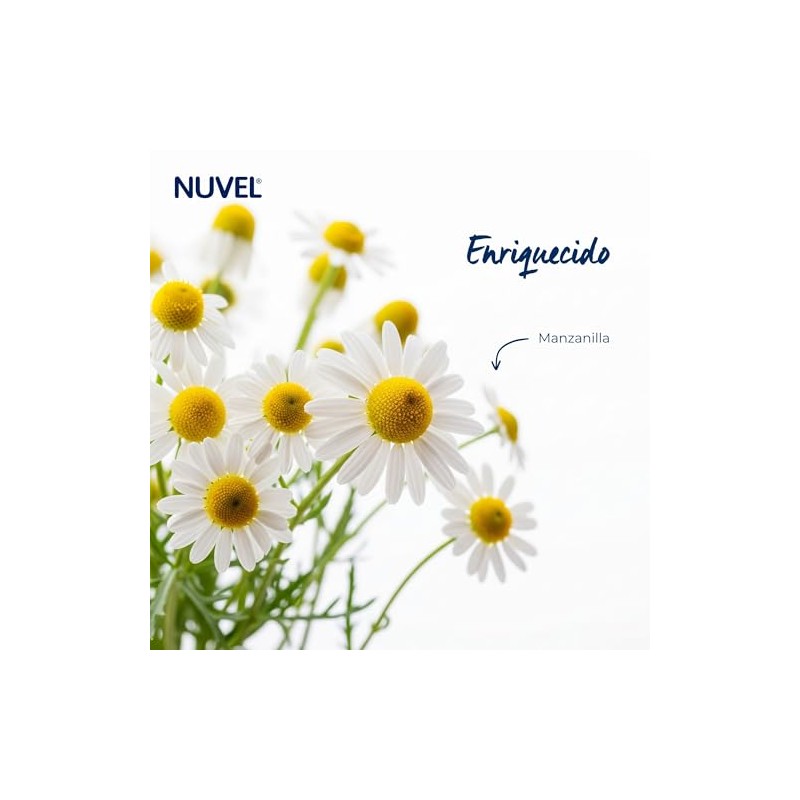 Nuvel Shampoo para Bebé de Manzanilla 250 ml | Sin