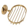 Wall Mounted Metal Soap Holder Antique Bathroom Soap Basket Dish