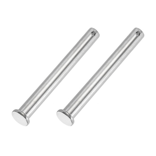 PATIKIL 12 x 120 mm Single Hole Clevis Pins, 2