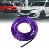 X AUTOHAUX 5m Purple Chrome Decorative Line Car Interior Gap