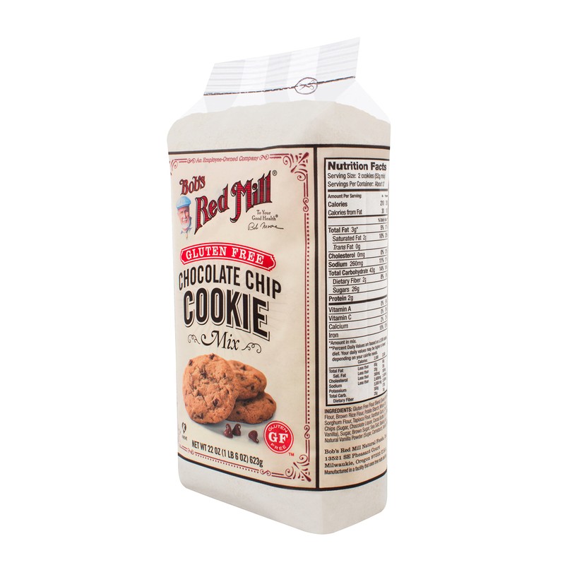 Bob's Red Mill Gluten Free Chocolate Chip Cookie Mix, 22