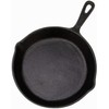 Backcountry Cast Iron Skillet(8 Inch Small Frying Pan + Cloth