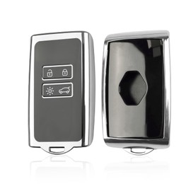 Ruiya For 2020-2025 Renault Captur 2/Austral/Arkana/Clio 5/Zoe/Megane E-Tech Car Key Case, 2016-2024 Clio 4/Megane 4/Kadjar/Koleos Key Case Car Key Case Cover