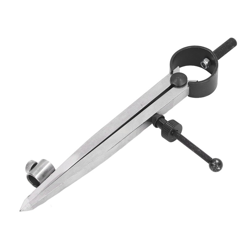 Wing Divider Gauge Carbon Steel Adjustable Angle Lockable Scribing Tool