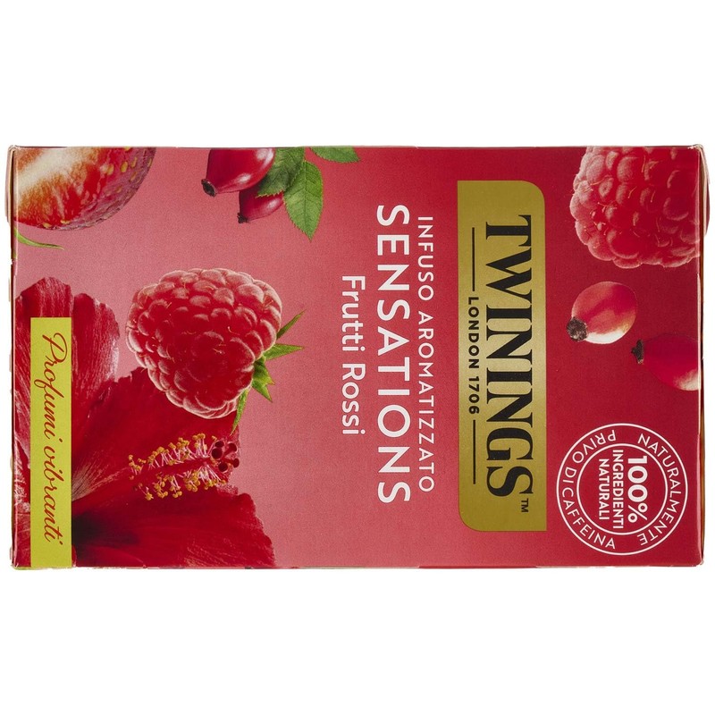 Twinings Tw Inf.20ff Frutti Rosssi, 40g