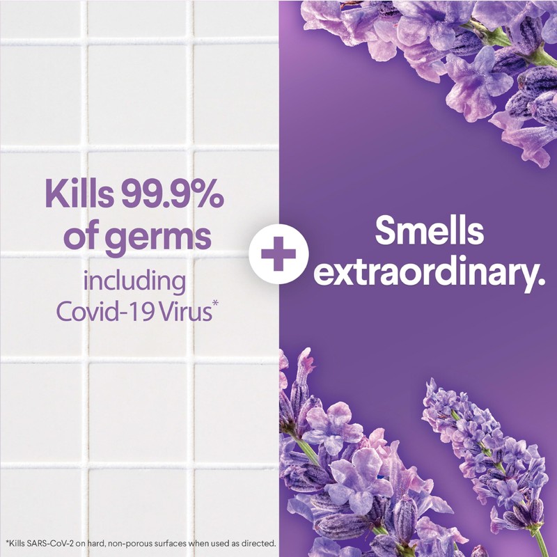 Clorox Scentiva Disinfecting Multi-Surface Cleaner, Lavender and Jasmine, 32 Fl