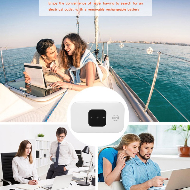 4G WiFi Router Micro SIM Card Slot 150Mbps 10 Users