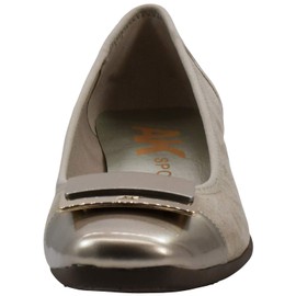 Anne Klein Women's Waverly Taupe Wedge Pump 7.5 M US