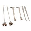 6PCS Candle Accessory Set Wick Trimmer Wick Dipper Candle Snuffer