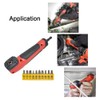 Orange, Right Angle Attachment Electric Screwdriver Repair Tool, 90 Degree
