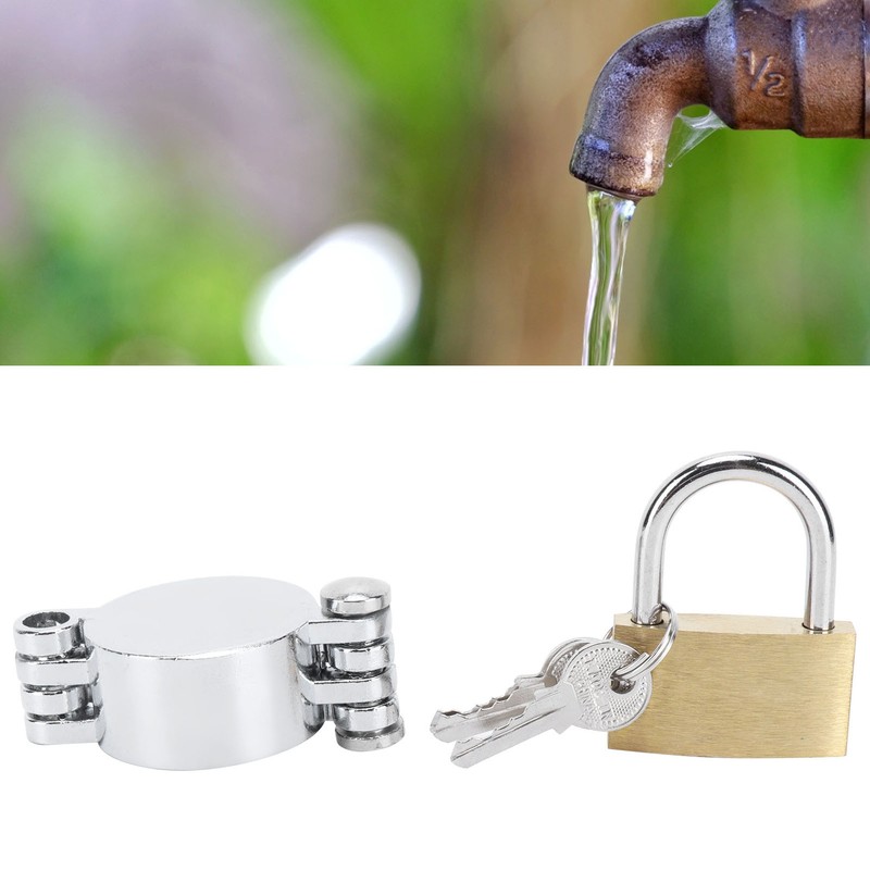 Outdoor Water Faucet Lock Pipeline Water Plugging Device House Garden
