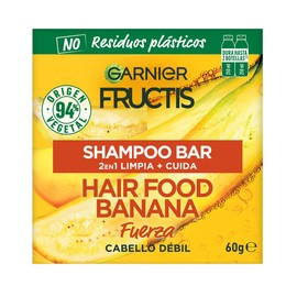 Fructis - Champú en barra Hair Food Banana 60 gr