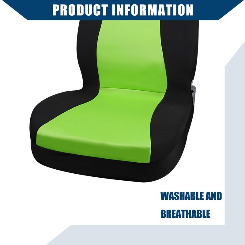 Hihaha High Back Front Car Seat Cover Bucket for SUV