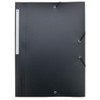 Waytex Elasticated Folder with 3 Flaps Polypropylene 4.5/10 Soft and