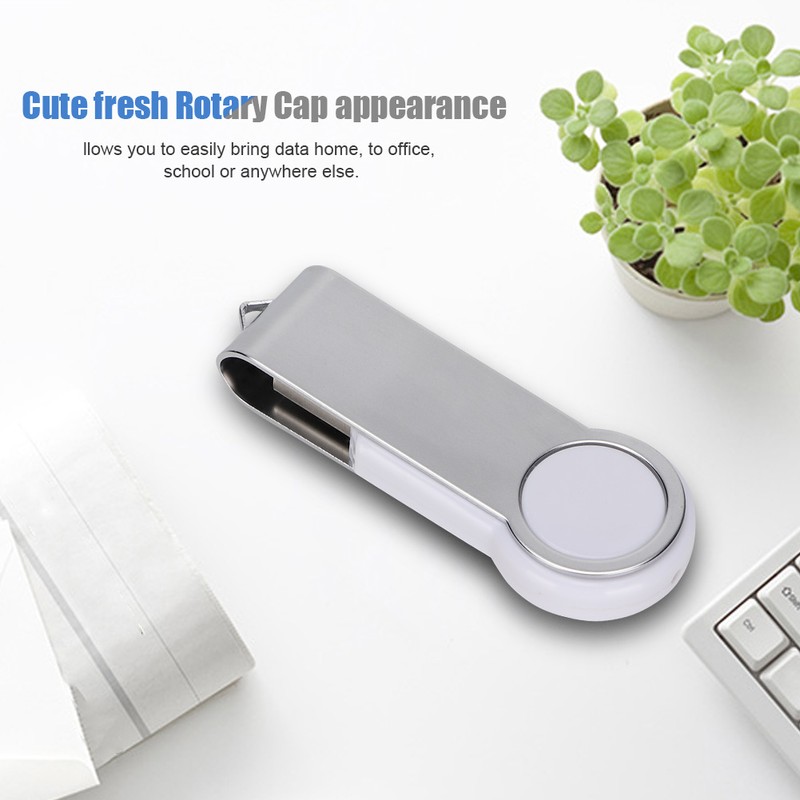 32G ABS Portable Rotary Cap USB2.0 U Disk for Windows