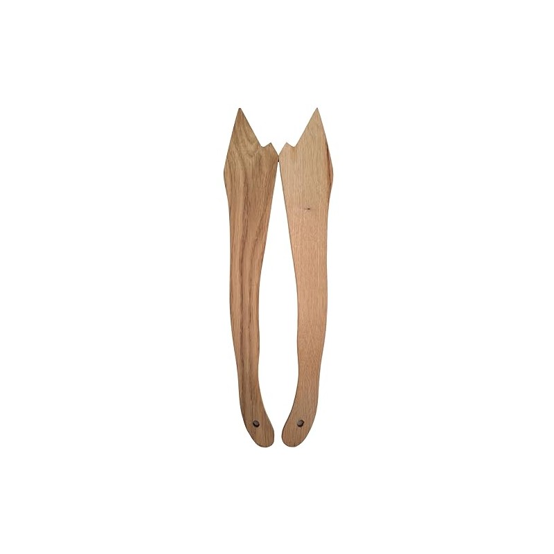 2 X Schiebestock f√ºr Tischkreiss√§gen, Fr√§sen und Hobel,Bands√§ge -Eiche 410x65x10