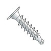 Small Parts 1232KWAF Steel Self-Drilling Screw, Zinc Plated Finish, Wafer