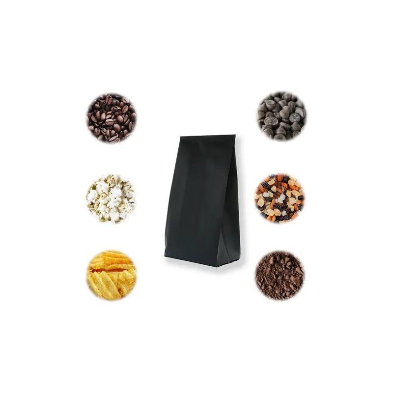 Bolsas Fuelle 250g Cválvula - Metalizada Mate- x100 Piezas