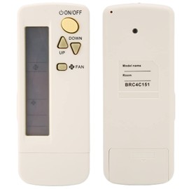 Universal Air Conditioning Remote Control, Wear Resistant and Durable. Can be replaced directly, Suitable for BRC4C151 BRC4C152 BRC4C153 BRC4C155 BRC4C158 BRC4C159
