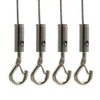 DGOL 10 pcs Steel Wire Cable Adjustable Security Lock, LED,