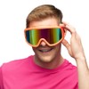 Boland Boland - Skibrille für Kostüm und Party, stylische Brille