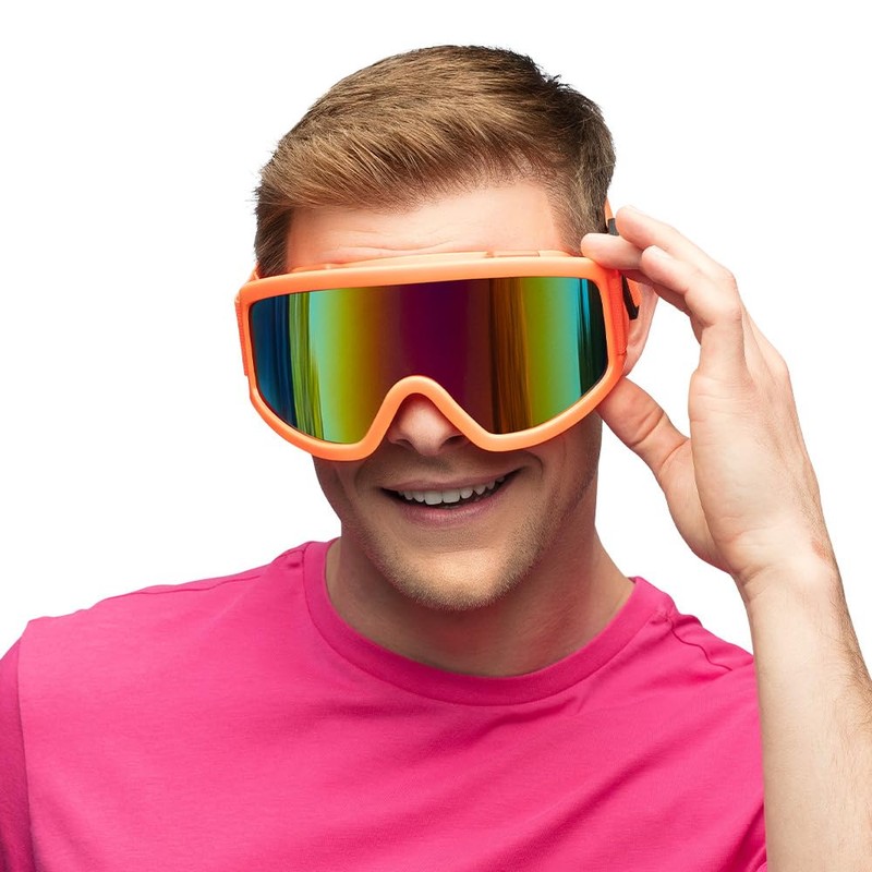 Boland Boland - Skibrille für Kostüm und Party, stylische Brille