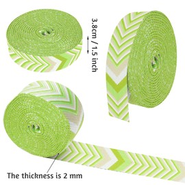 Grosun 1.5 inch Patterned Nylon Webbing Belt Webbing Straps Purse Straps Backpack Straps Nylon Belt for Seatbelt, Bags, Backpacks, Luggage (KKK, 10 Yards)