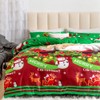 Qollection Father Christmas Royal Santa Claus Merry Santa Xmas Duvet