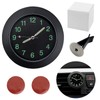 Car Dashboard Clock, Mini Luminous Car Clocks, Universal Automotive Clock,