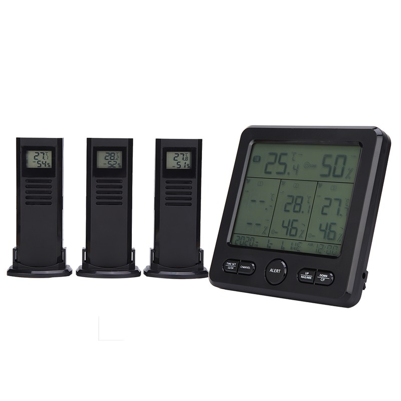 TS‑6210 Digital Wireless Weather Station Thermometer Meteorological Temperature Meter