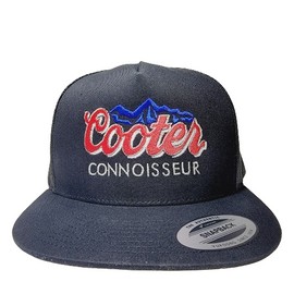 Unbranded Cooter Connoisseur Mesh Adjustable Snapback Flat Bill Trucker Hat