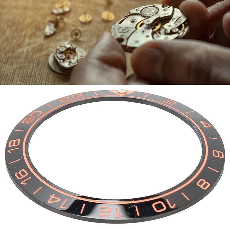 Watch Bezel Insert 41.5mm Ceramic Watch Bezel Ring Repair Replacement
