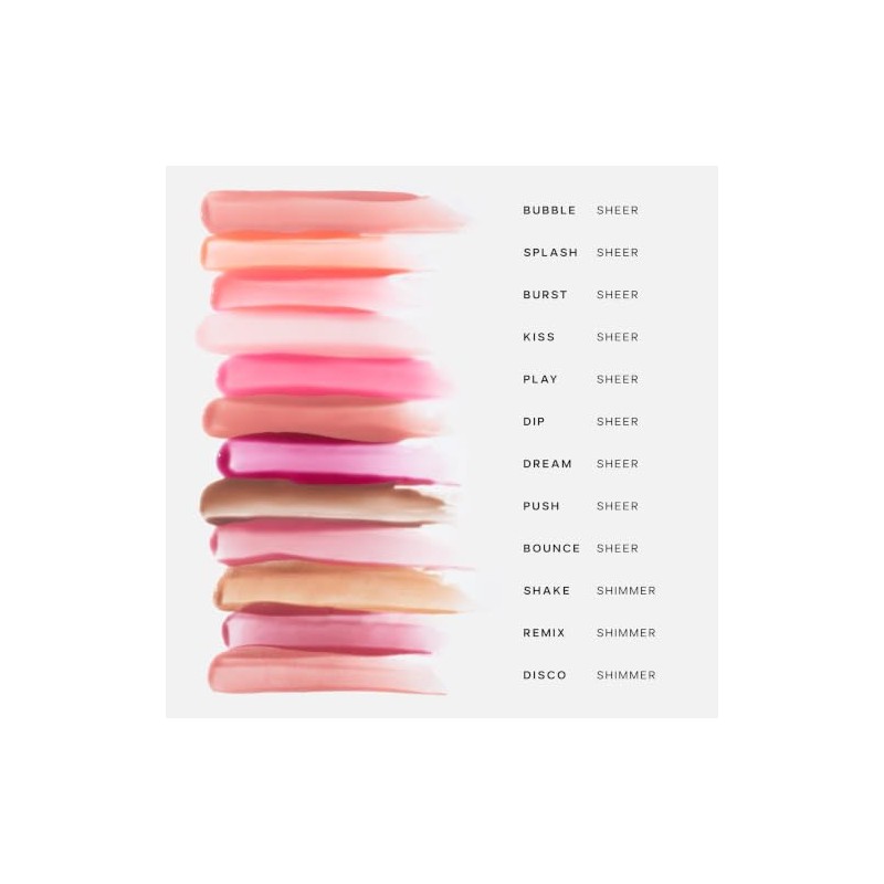 Saie- Glossybounce High-Shine Hydrating Lip Gloss Oil - Aceite labial