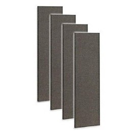 HASMX Carbon Filter Replacement for Whirlpool Fits for Whirlpool 817500 Charcoal Carbon Pre-Filter Pads Kit, 4-1/2" x 20-1/2" x 1/4", 4-Pack