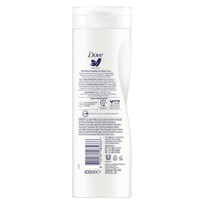 Dove Body Love Hydro Care Body Lotion for Easy-Care Skin