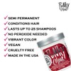 Punky Vermillion Red Semi Permanent Conditioning Hair Color, Vegan, PPD